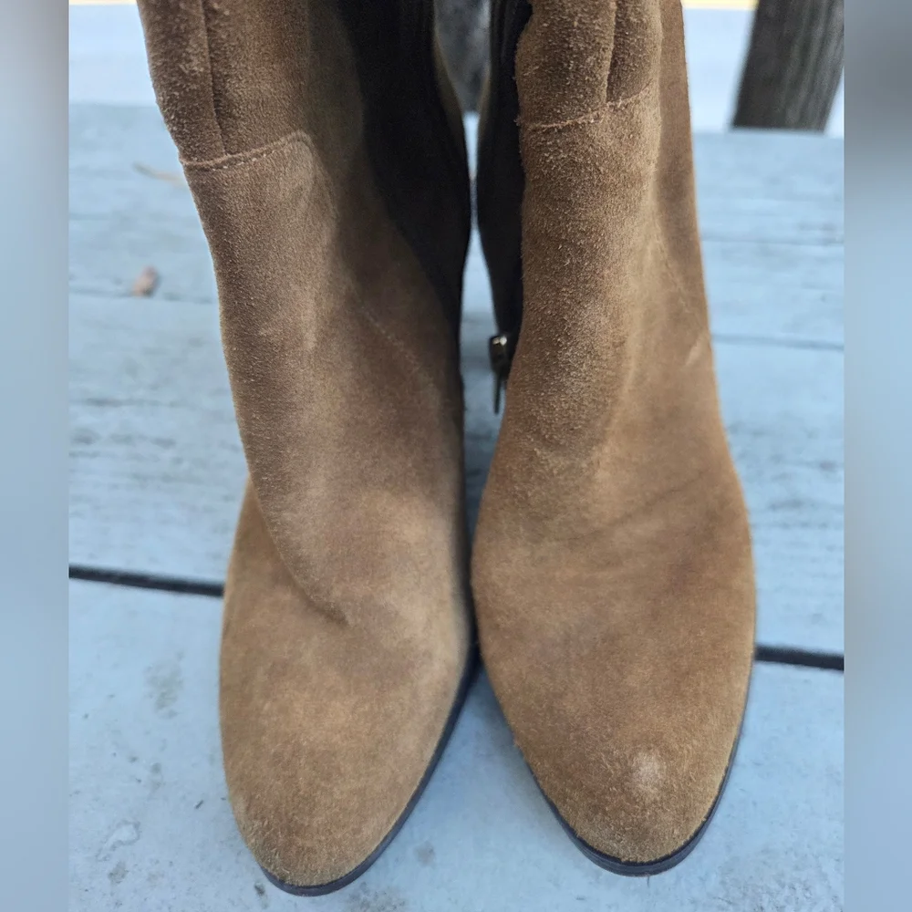 Saks Fifth Avenue‎ Tan Over the Knee Boots